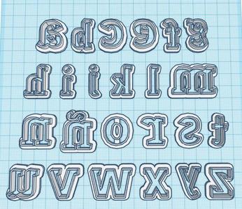 CORTADOR DE LETRAS (LETTER CUTTER)
