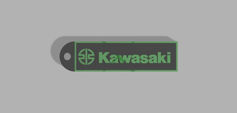 Kawasaki keychain