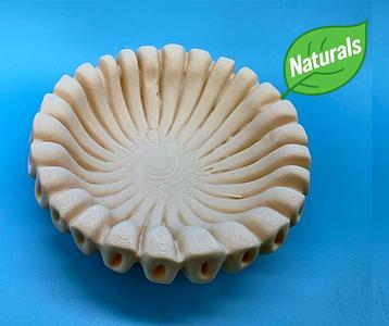 Round Coral Dish #2 - Naturals Collection