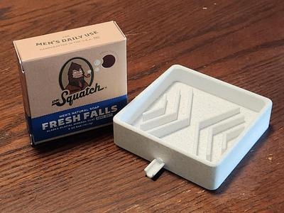 Dr. Squatch Square Soap Dish