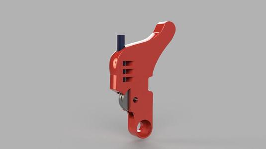 Idler Arm with grooved bearing for E3D Titan Aero, Titan , and clones
