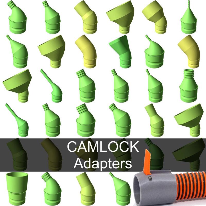 CAMLOCK adapters and nozzles