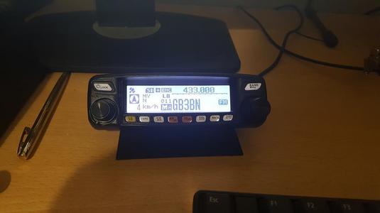Yaesu FTM-100D Facia Desk Stand