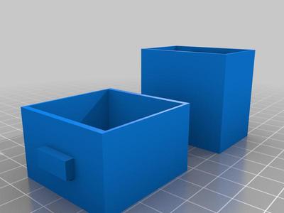 DRAWER set HEXAGON backed