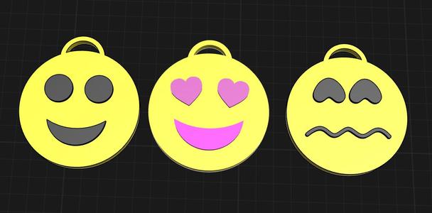 Emoji Keychains