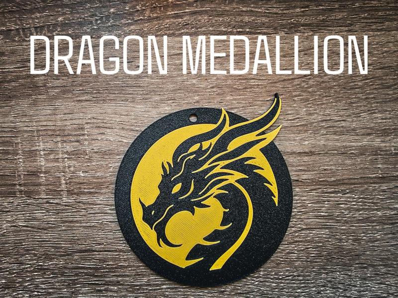 Dragon medallion - Year of the Dragon