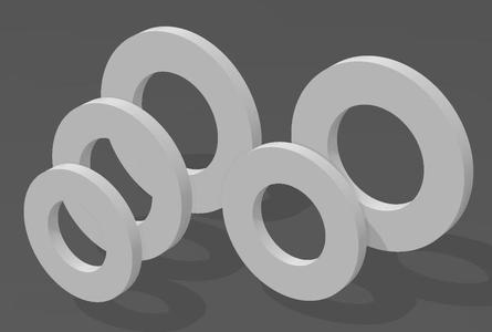 Washers M1.6-M20