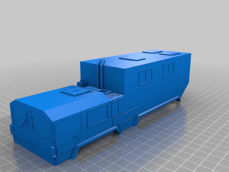 MAN KAT 1 Camper Shell for Orlandoo 6x6