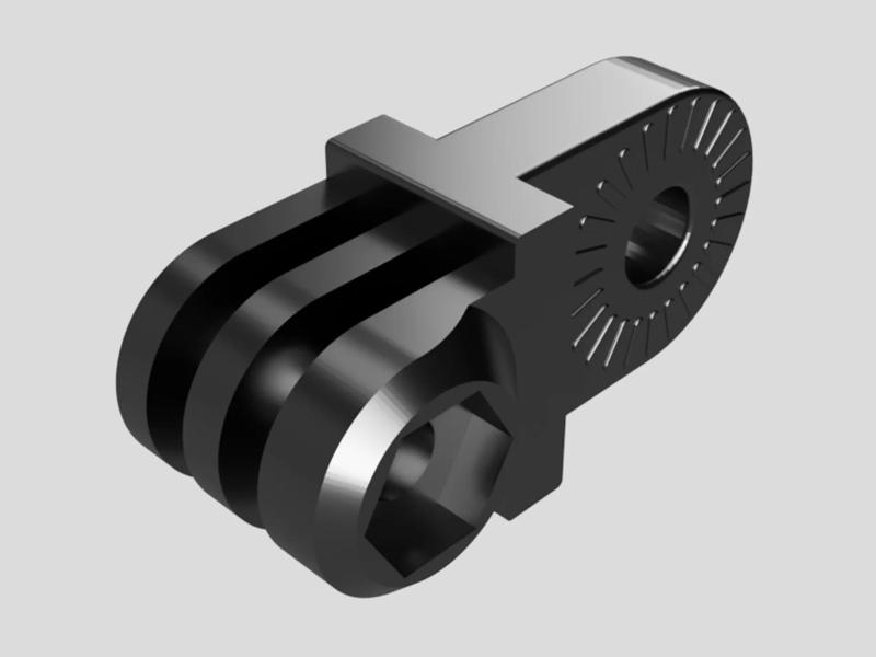 GoPro adapter for Articulating Camera Mount (Prusa)