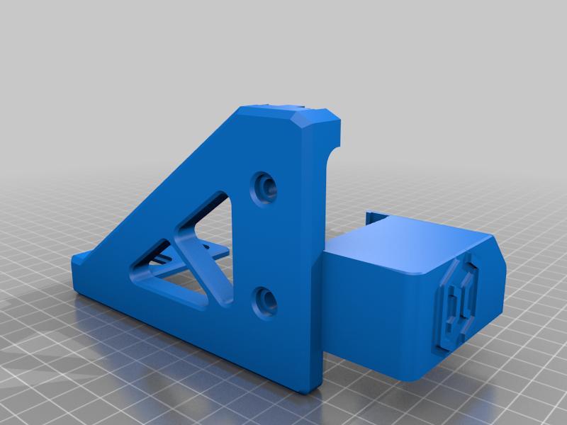 Left Z Bracket and End Stop Cover v1