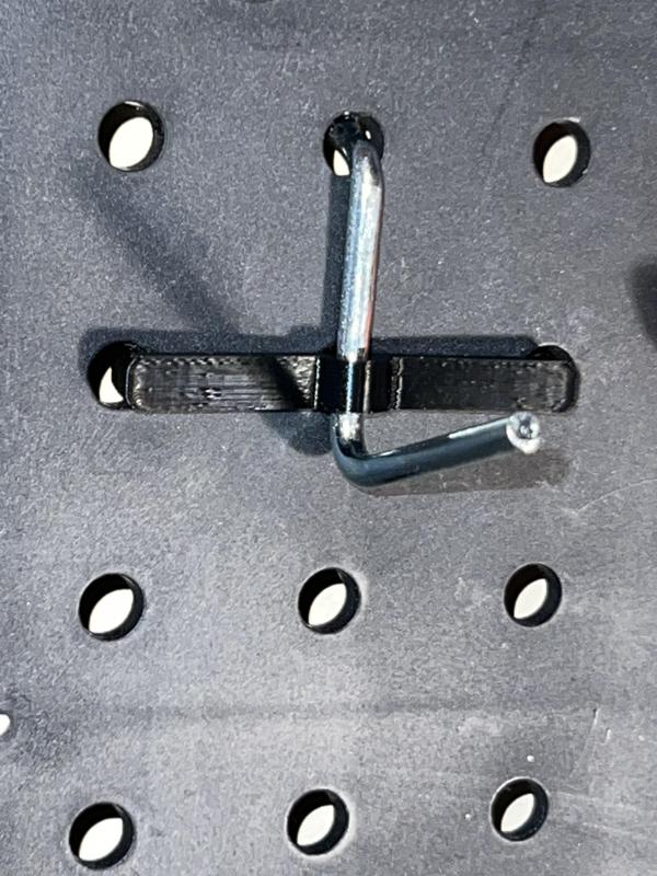 Pegboard Retention Clip