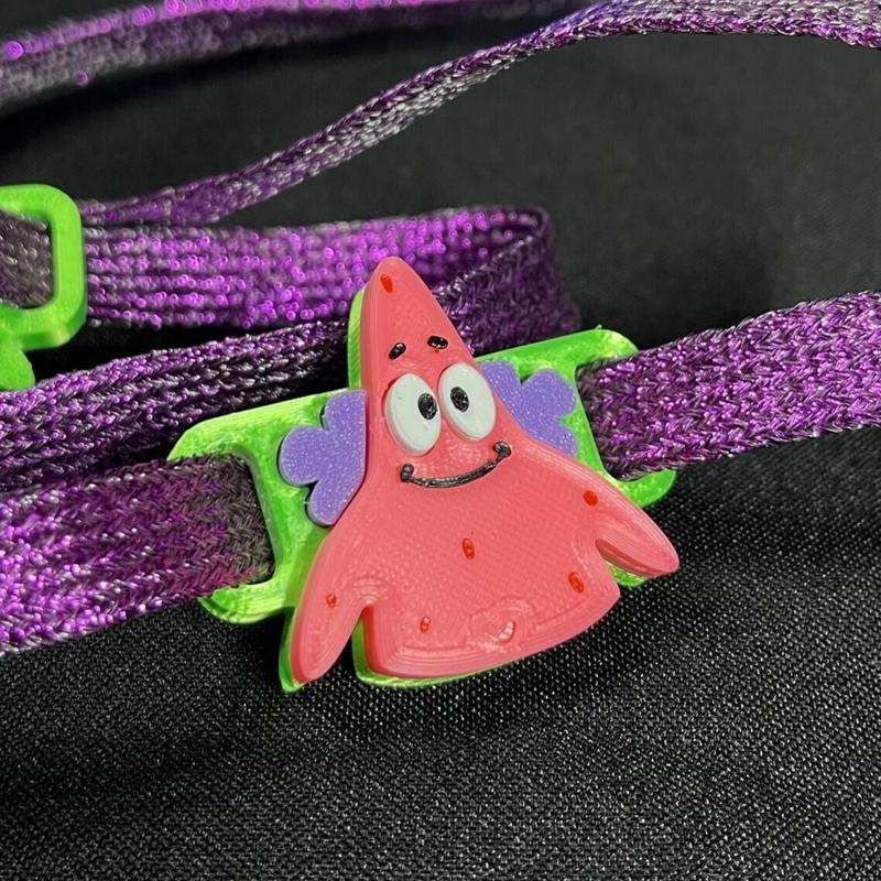 Buckle Lace Charm Patrick Star / Shoe Lace Charm Patrick Star