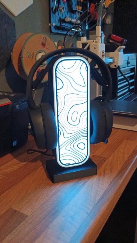 topographics headset lightbox face plate 