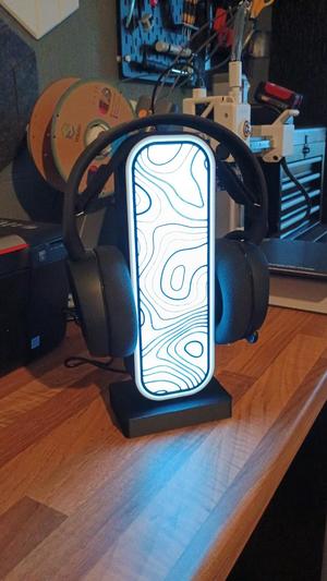 topographics headset lightbox face plate 