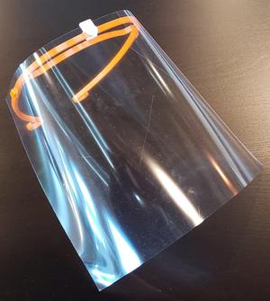Batch-printable Face Shield
