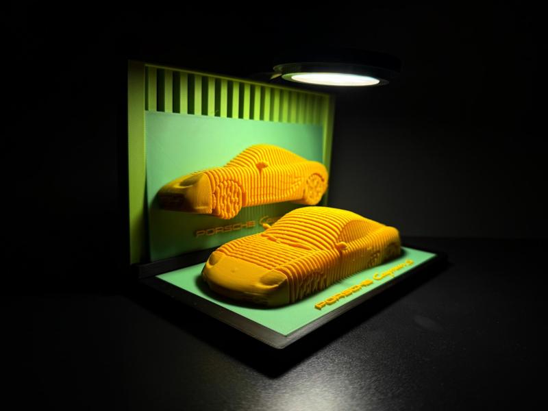 Porsche Cayman S - Layered Car model!