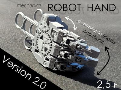 mechanical Robot Hand