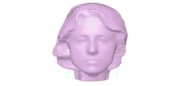 Scan of head