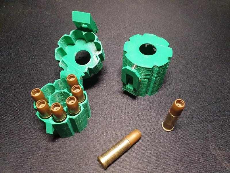Simple speedloader for rewolwer GNB Smith&Wesson M&P R8
