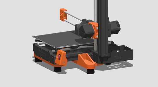 Prusa Mini+ Anti-Vibration Kit w/Bambu X1/P1 feet