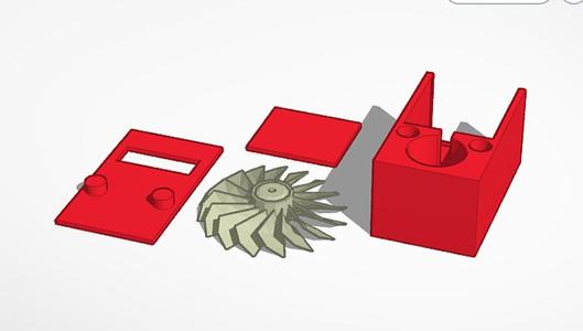 Fan that attatches to a motor