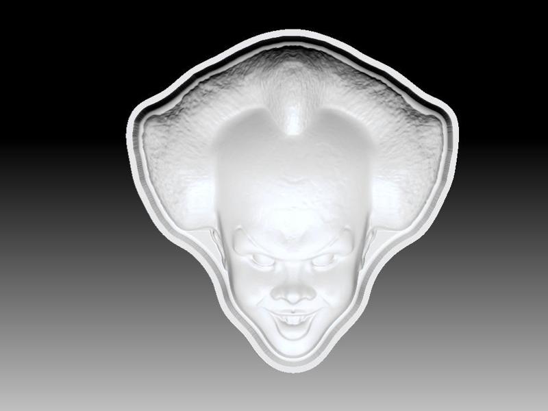 PENNYWISE FACE BATH BOMB MOLD