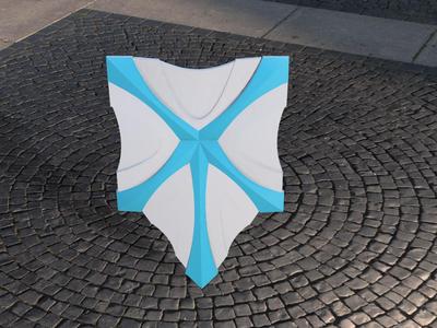 Jugram Haschwalth Shield Replica Cosplay Prop Fan Art