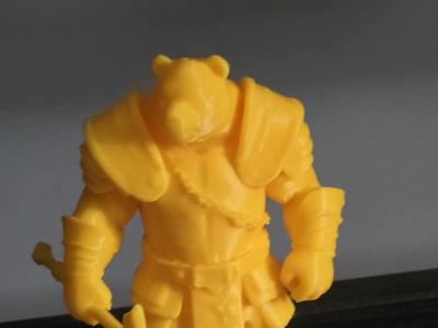 Bear Warrior with Axe