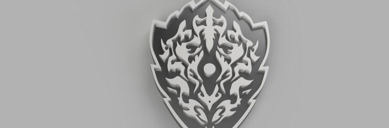 Anger shield keychain