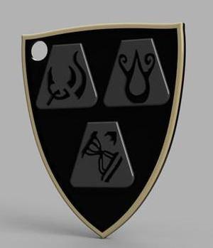 Diablo II "Ancients Pledge" Key Ring