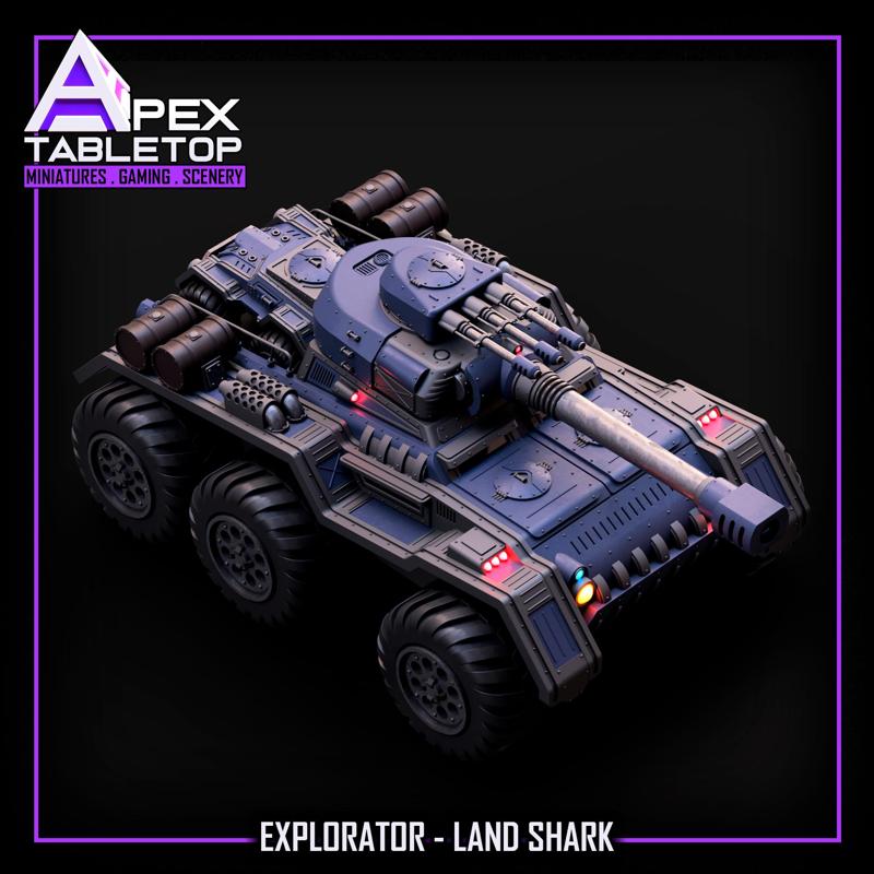 Explorator LandShark and Remora Scout Car