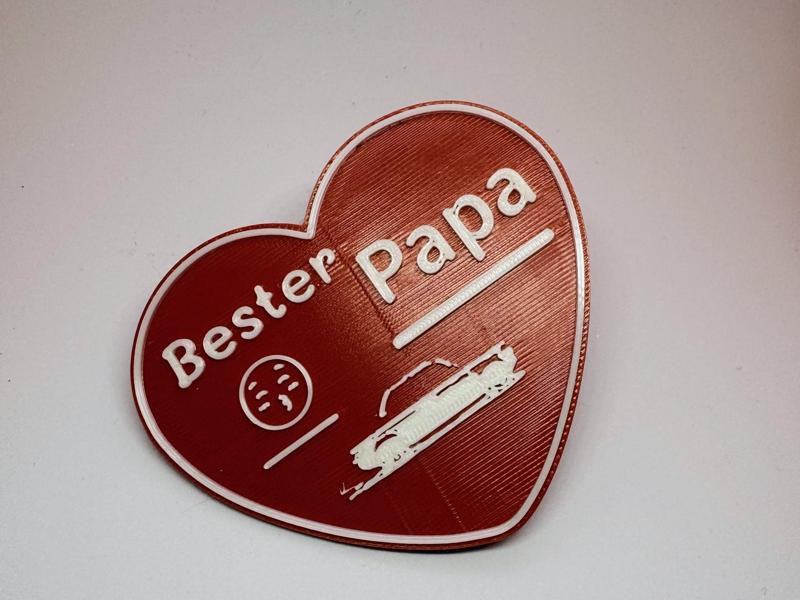 Best Dad Heart Gift
