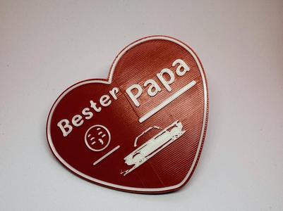 Best Dad Heart Gift