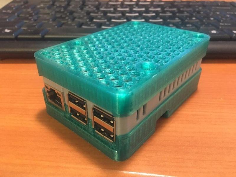 Case for ODROID C2 & HIFI Shield 2