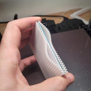 Simple minimalist Wallet - Vase mode