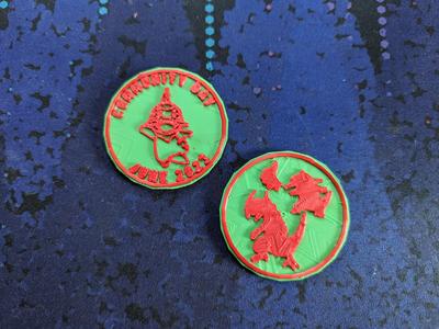 Axew Community Day Coin June 2023