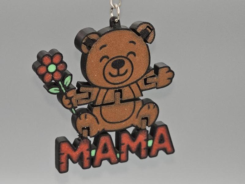 Flexi Bear Keychain Mothers day 
