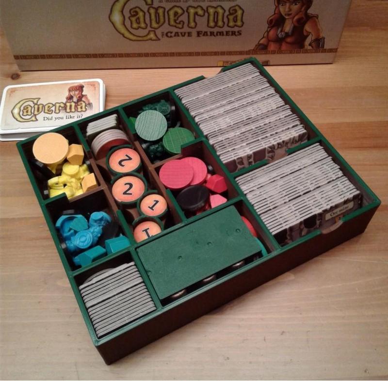 Caverna: Storage Trays Revised