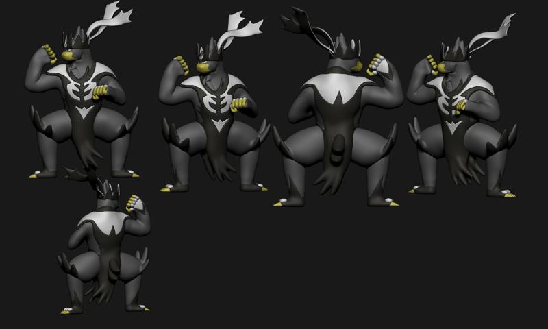 Pokemon - Urshifu Single Strike(with cuts and as a whole)