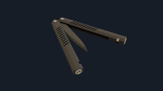 Butterfly knife