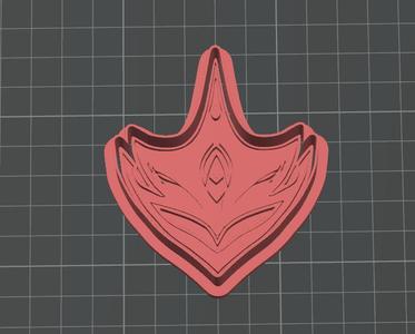Mascara Tartalia Genshin Impact cookie cutter