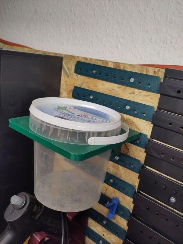 1l Yogurt bucket hanger for Allit StorePlus System (and others)