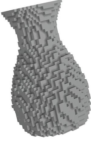 Voxelized Vase No supports needed
