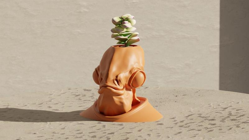 Admiral Ackbar - Star Wars Pot Plant