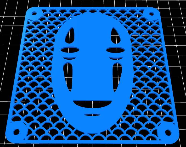 Kaonashi No Face 120mm & 140mm fan grill