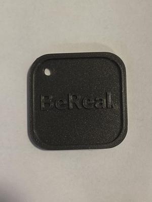 BeReal. Logo keychain
