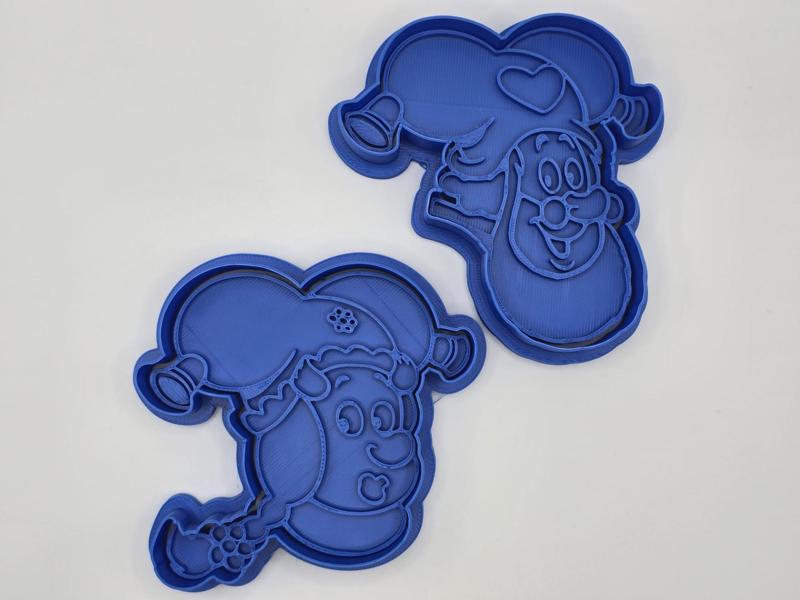 Gnome Plop Cookie Cutter Playdoh Stamp Kabouter