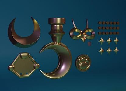 Genshin Impact Gorou cosplay details