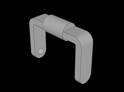 Lego Compatible (95344.dat) Handle for Bucket  1 x  1 x  1
