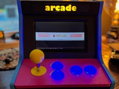 3d Printed Retro Arcade